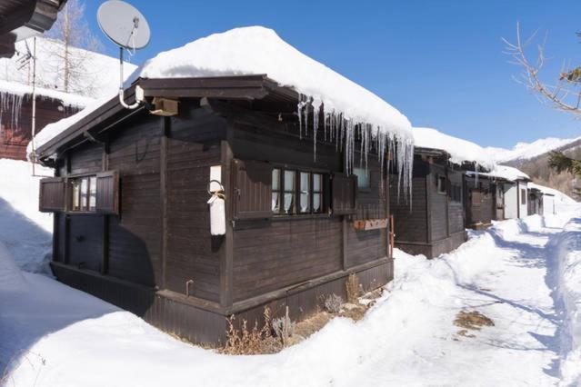 Lo Chalet Dello Sciatore Villa Borgata Sestriere Eksteriør billede